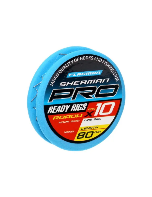 Gotowe Przypony Flagman Sherman Pro Roach 80cm nr- 12 Tani