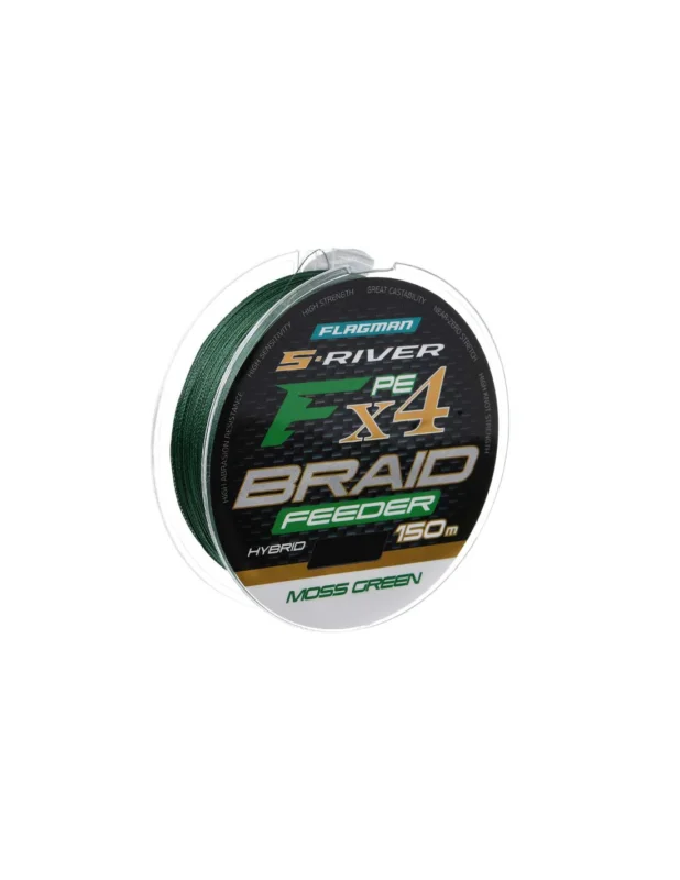 Okazja Plecionka Flagman PE Hybrid F4 Moss Green 0.16mm
