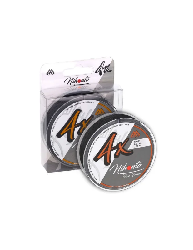 Plecionka Mikado Nihonto FINE BRAID 4X 150m czarna 0,16mm Kup teraz