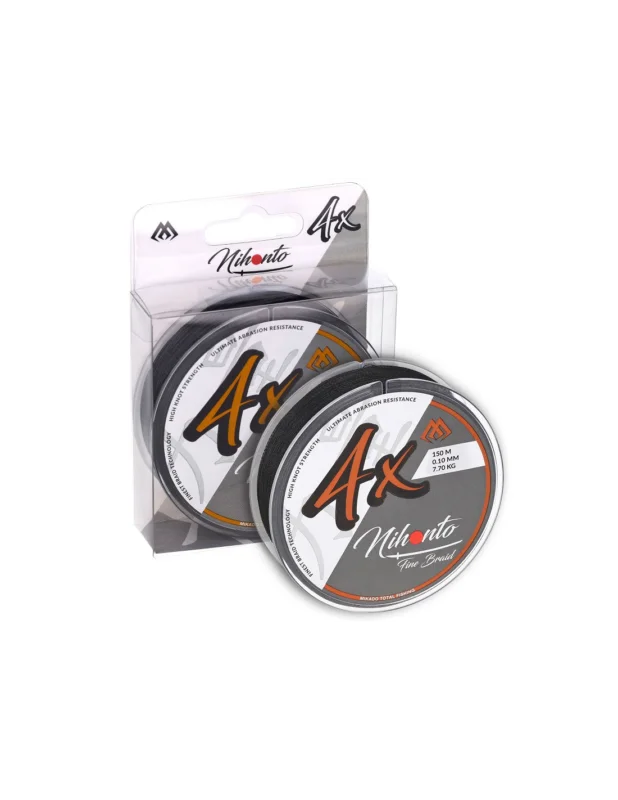 Plecionka Mikado Nihonto FINE BRAID 4X 150m czarna 0,06mm Tani