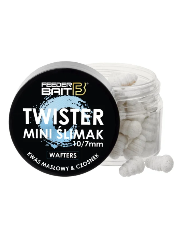Tylko dziś Feeder Bait Twister Mini Ślimak Wafters 10/7mm Kwas Masłowy