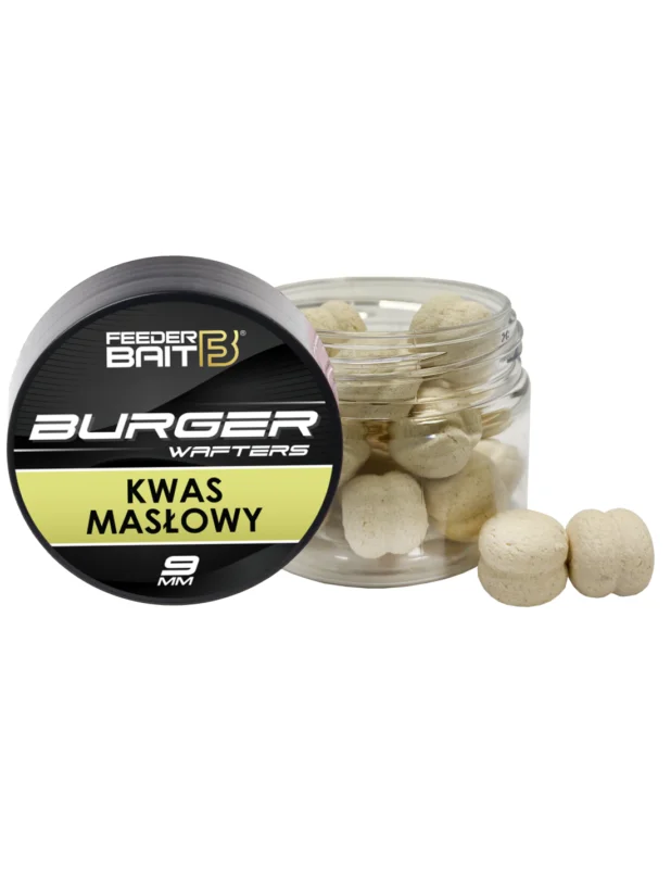 Przynęta Feeder Bait Burger Wafters 9mm - Kwas Masłowy Sprawdź teraz