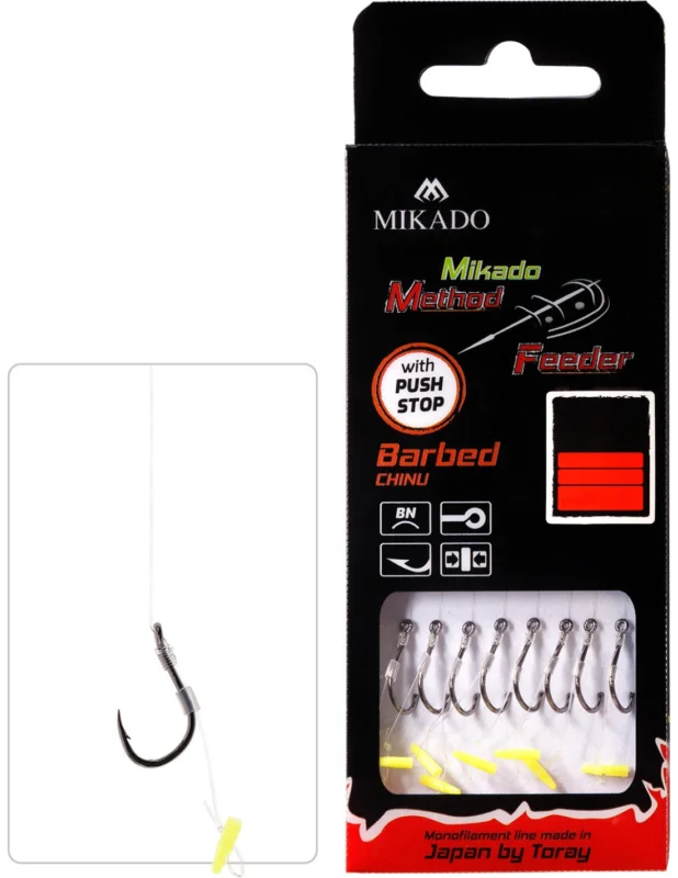 Gotowe Przypony Mikado Method Feeder Push Stop 10cm - 10 Obniżka ceny