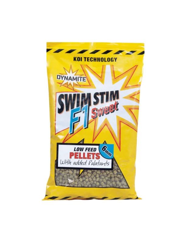 Do wyczerpania zapasów Pellet Dynamite Baits Swim Stim Carp - F1 6mm