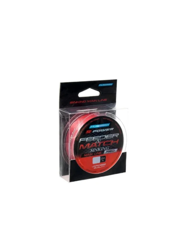 Do wyczerpania zapasów Flagman S-Power Feeder/Match Sinking Line - 0,20mm