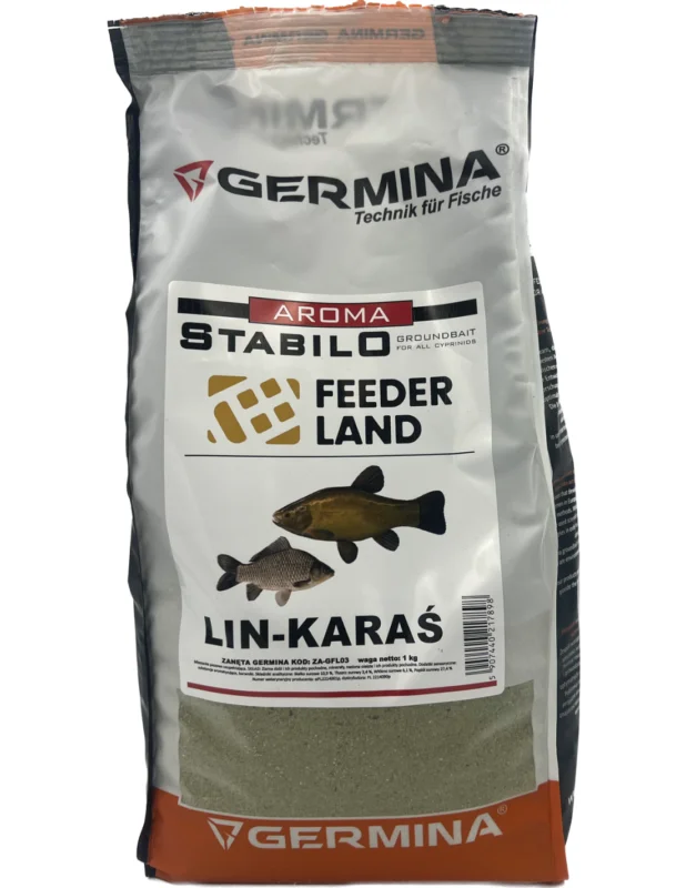 Zanęta Germina Stabilo Feederland Lin Karaś 1kg Bezpieczna płatność