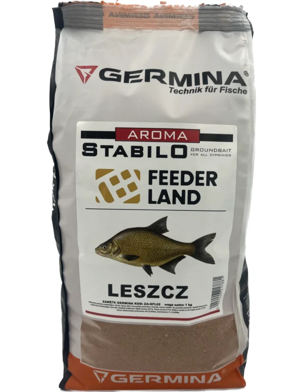 Łatwy zwrot Zanęta Germina Stabilo Feederland Leszcz 1kg