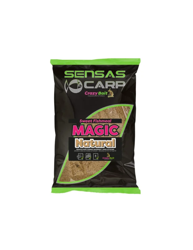 Dodaj do koszyka Zanęta SENSAS SWEET FISHMEAL MAGIC NATURAL2kg