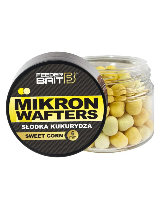 Ekspresowa dostawa Feeder Bait Mikron Wafters – Sweet Corn 6mm