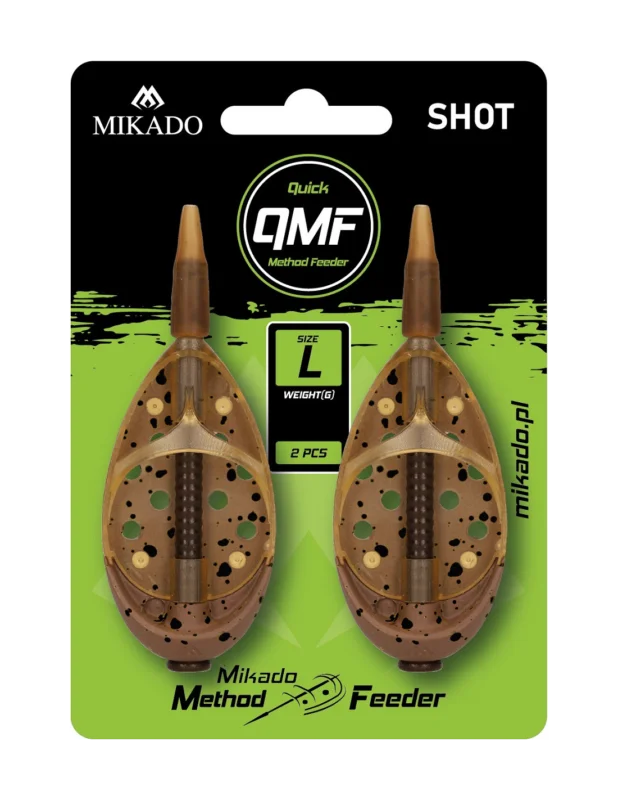 Koszyczek Mikado Method Feeder SHOT QMF.L 60g 2szt Wybór klientów