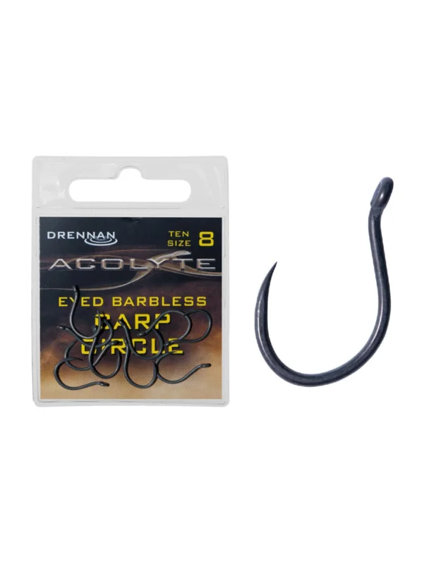 Haczyki Drennan Acolyte Carp Circle nr- 12 Super okazja