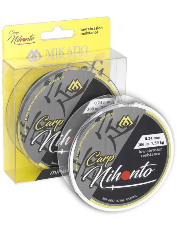 ŻYŁKA MIKADO - NIHONTO CARP - 0.22mm 300m Ograniczona ilość