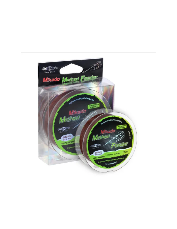 Żyłka Mikado METHOD FEEDER 150m – 0.20mm Bezpieczna płatność
