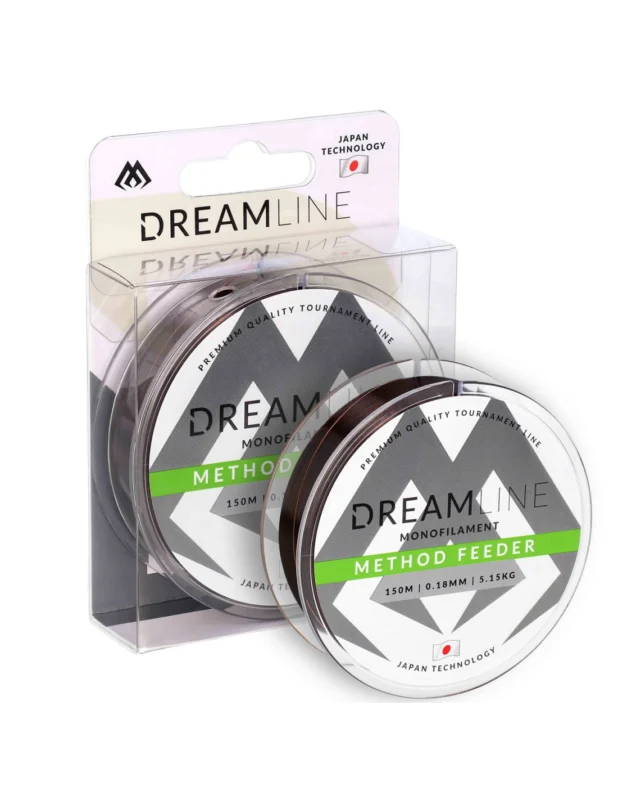 Wyprzedaż ŻYŁKA MIKADO DREAMLINE METHOD FEEDER0.22mm 150M