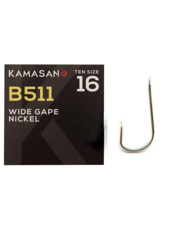 Haczyki Kamasan B511 – rozmiar 22 Nowy