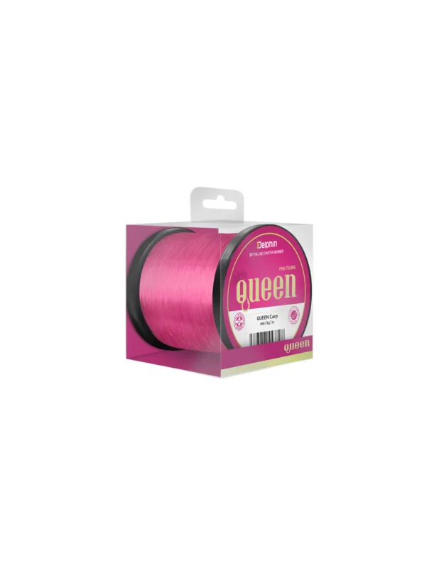 Żyłka Delphin Queen Carp Różowa 0,30mm 600m Najlepsza cena