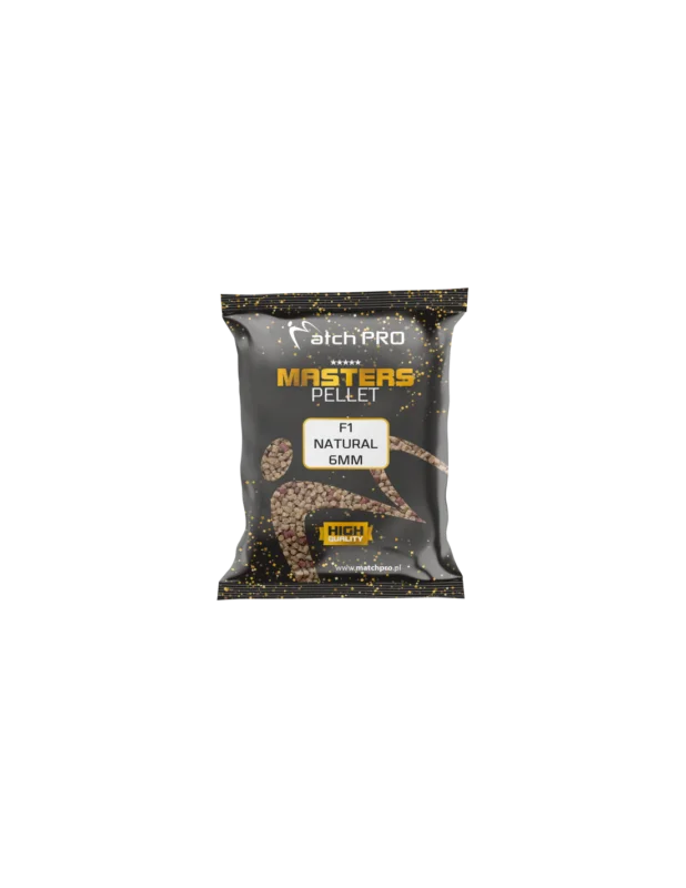 Do wyczerpania zapasów PELLET MASTERS MatchPro F1 NATURAL 6mm 700g