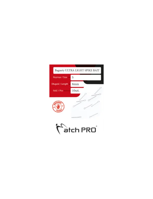 Bestseller Bagnety ULTRA LIGHT SPIKE BAIT Matchpro 8mm