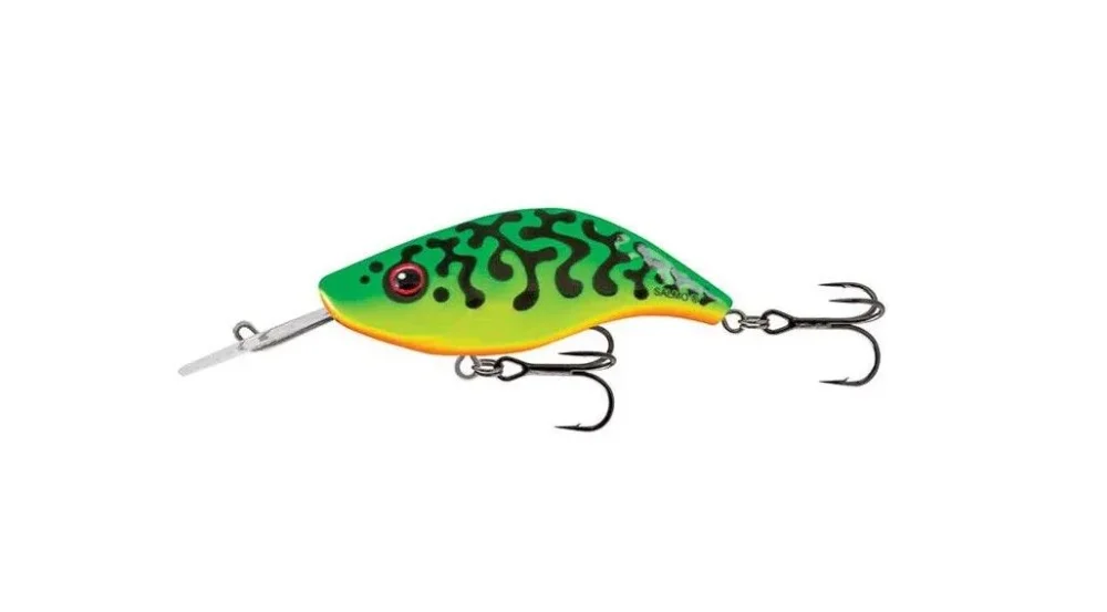 Wobler Salmo Sparky Shad Floating 4cm/3,5g Green Tiger Nowość