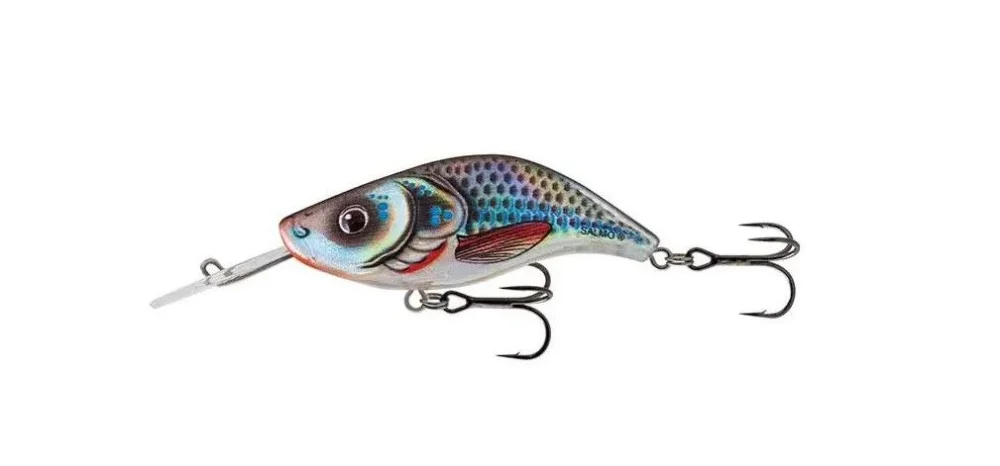 Popularny Wobler Salmo Sparky Shad Floating 4cm/3,5g Silver Holographic Shad