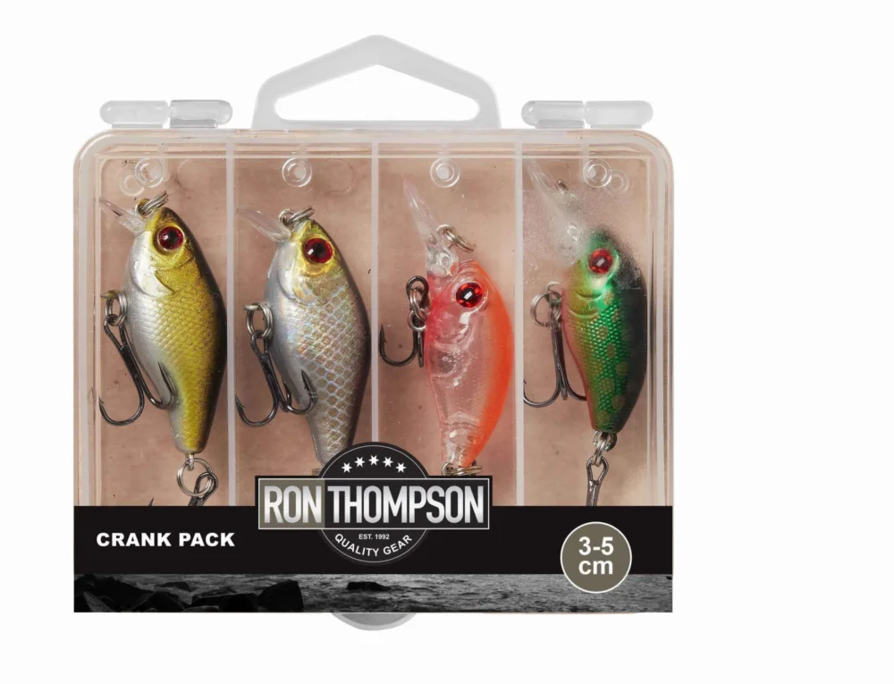 Zestaw Ron Thompson Crank Pack BOX 4szt3-5CM Wyjątkowa oferta