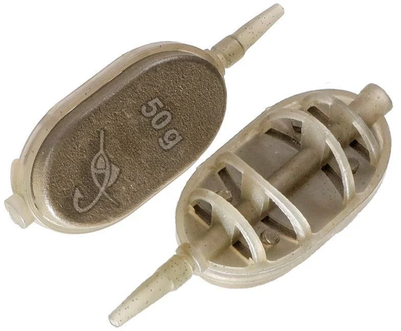 Koszyczek zanętowy Brain Flat Classic M 50g Premium
