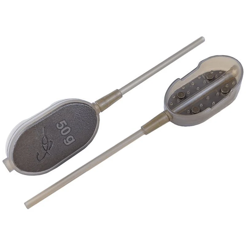 Premium Koszyk Zanętowy Brain Long Cast Flat Pellet Method Feeder M 50g 1 szt.