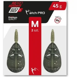 2x Koszyk MatchPro MPRO System Method QUICK DROP M / 45g Najlepsza cena