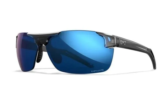 Bezpieczna płatność Okulary polaryzacyjne WILEY X WX PRIME Capt Pol Blue Mirr Grey Glo Cryst Grey Fr