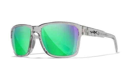 Okulary polaryzacyjne WILEY X WX TREK Capt Green Mirror Gloss Crystal Light Grey Obniżka ceny