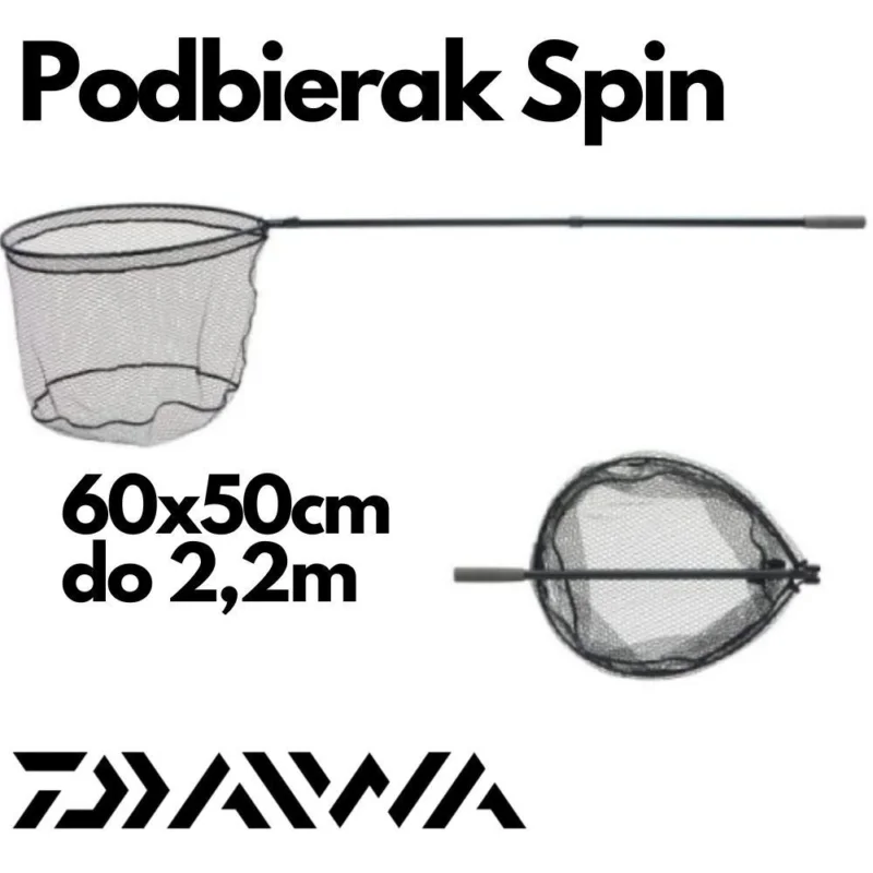Podbierak Daiwa Prorex Fast Fold Stalker Net M 60x50cm Szybka dostawa