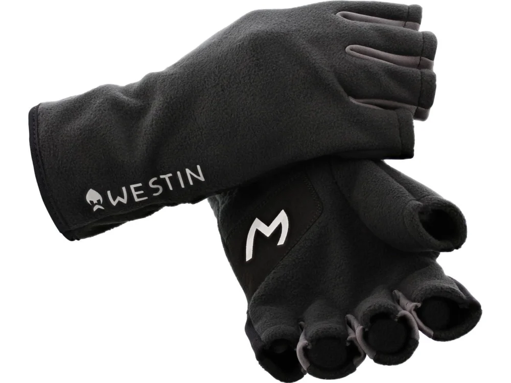 Nowy Rękawiczki Westin HLF Fleece Gloves Carbon Black - XL