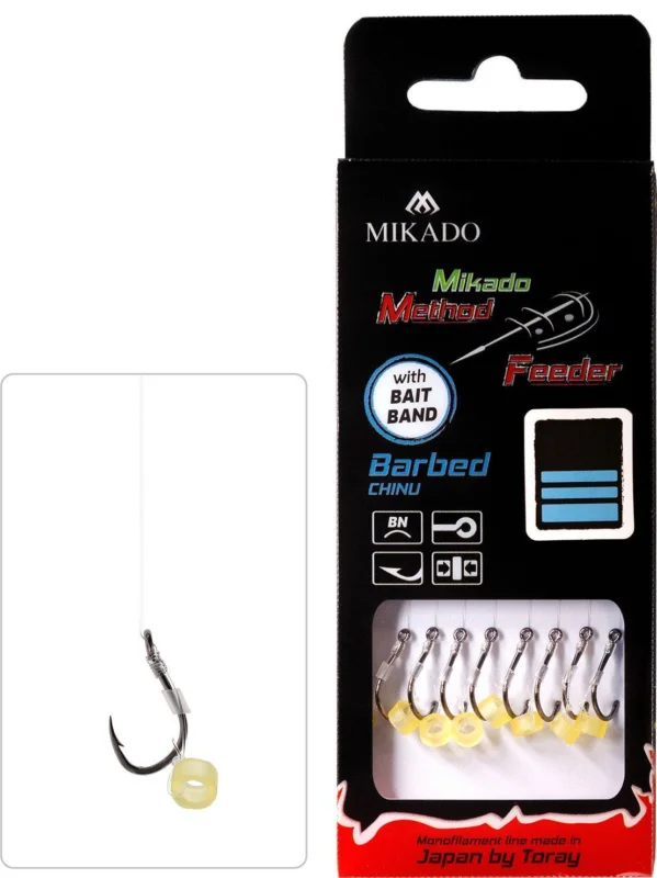 Przypon karpiowy mf gumka Mikado 0.20mm 10cm #14 Obniżka ceny
