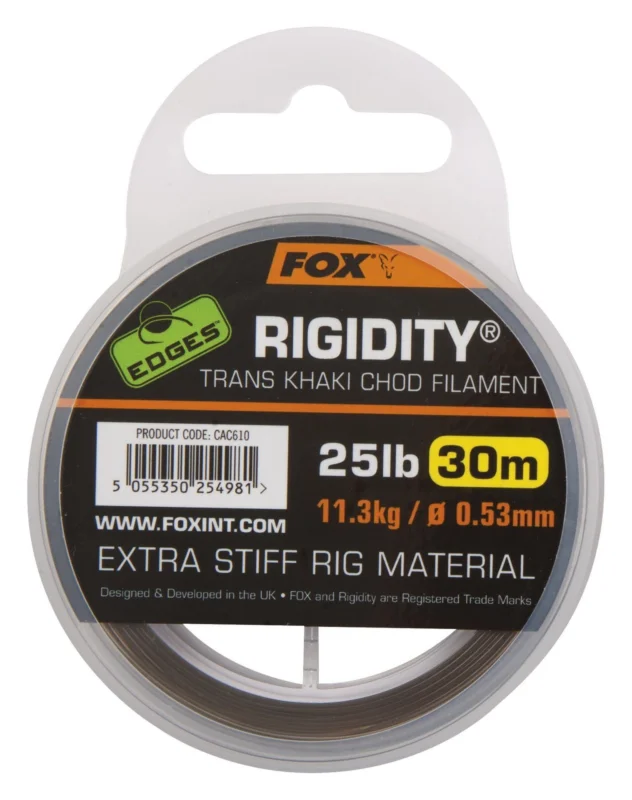 Ograniczona ilość Fox Edges Rigidity Chod30LB/ 0,57mm 30m