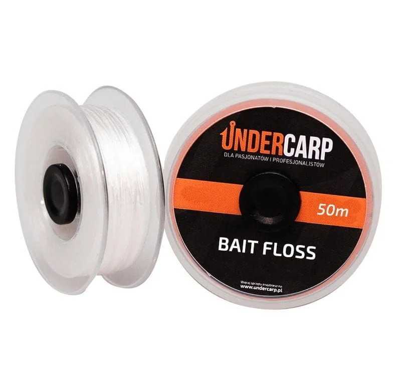 Nowy Bait Floss nić do wiązania kulek 50 m