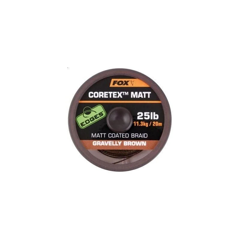 Wybór klientów Fox Matt Coretex Gravelly Brown 25lb - 20m