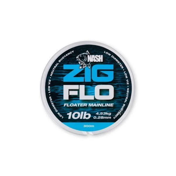 Premium Nash Zig Flo 10lb / 0.28mm - 100m