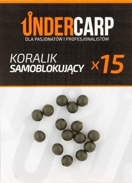 Szybka dostawa Undercarp Koralik samoblokujący zielony 6mm