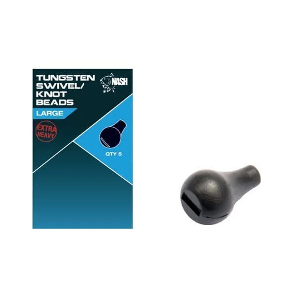 Bezpieczna płatność Nash Cling On Tungsten Swivel & Knot - Large