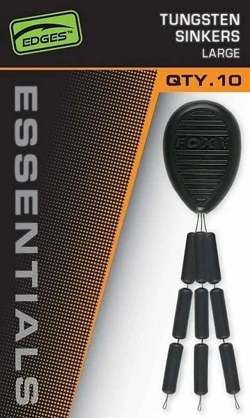 Szybka wysyłka Stopery Dociążające Fox Edges Essentials Tungsten Sinkers - Large