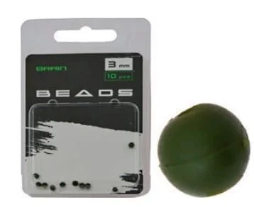 Oferta limitowana Brain Beads 3.5mm 10 szt. Green