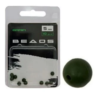 Brain Beads 5mm 10 szt. Green Darmowy zwrot