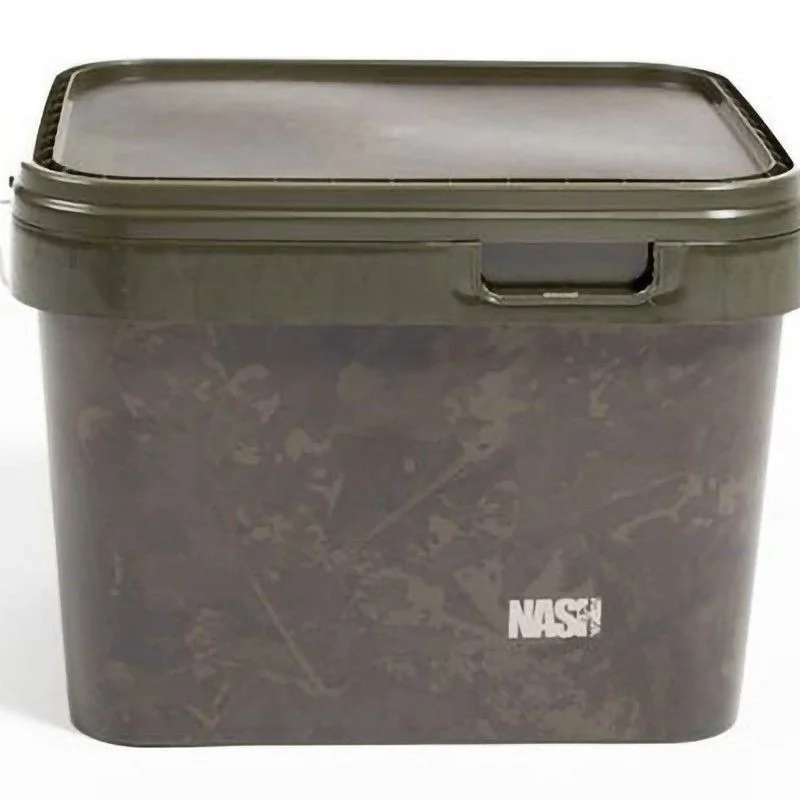 Wiadro Nash Spot On Rectangular Bucket Camo 5l Super okazja