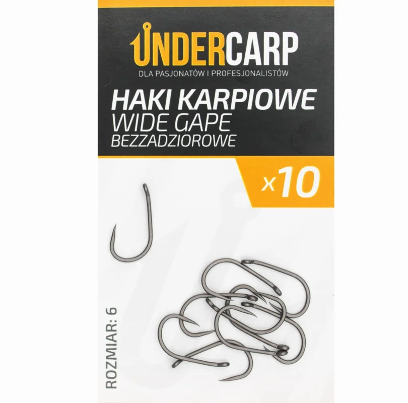 Undercarp Haki Teflonowe WIDE GAPE #6 Hit sprzedaży