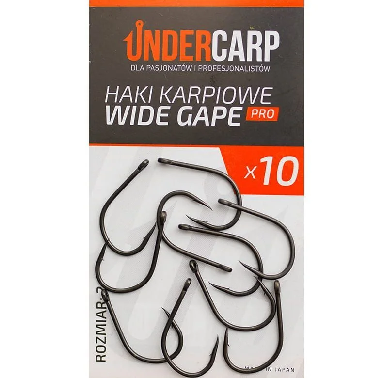 Undercarp Haki Karpiowe Wide Gape PRO size 2 Tylko dziś