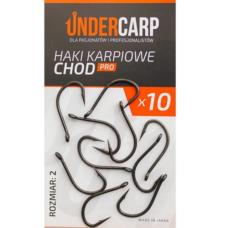 Szybka wysyłka Undercarp Haki Karpiowe Chod PRO size 2
