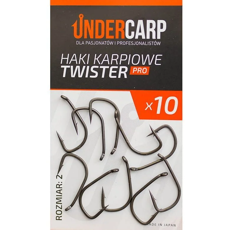 Undercarp Haki Karpiowe Twister PRO size 2 Wybór klientów