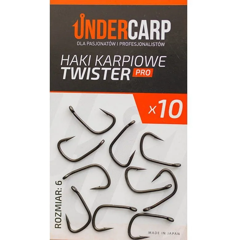 Undercarp Haki Karpiowe Twister PRO size 6 Hit cenowy