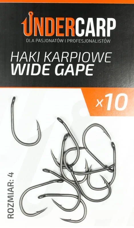 Undercarp Teflonowe Haki WIDE GAPE #4 Kup online