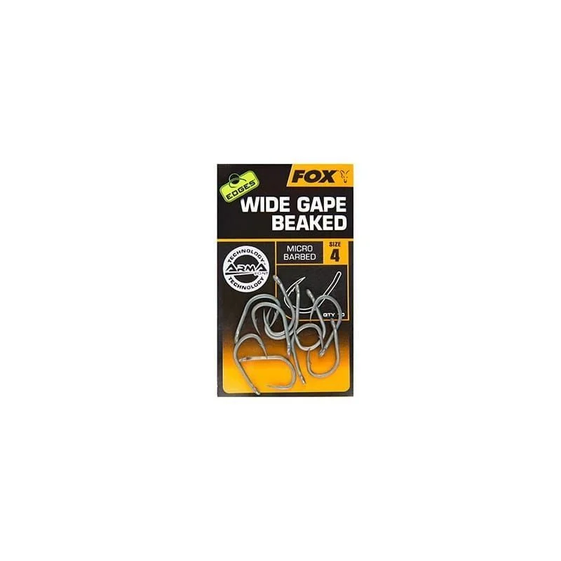 Haki Karpiowe Fox Edges Wide Gape Beaked #5 Hit sprzedaży